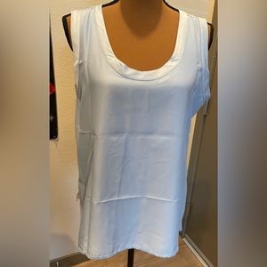 Style List by Micaela. Reversible blue top. M. NWT.